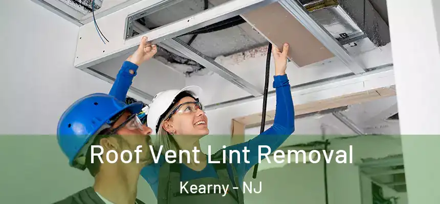 Roof Vent Lint Removal Kearny - NJ